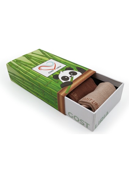 Gost Liria- Kadın Bambu Patik Çorap – 4’lü Karışık Renk fiyatları