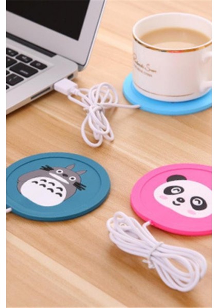 USB Güçlü Silikon Bardak Isıtma Altlığı | Ofis ve Ev Için Isıtıcı modelleri