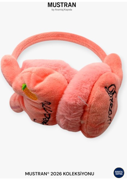 Çocuk Peluş Kulak Koruyucu | 4-12 Yaş Uyumlu Kışlık Yumuşak Kadife Dokulu Sıcak Tutucu Model modelleri