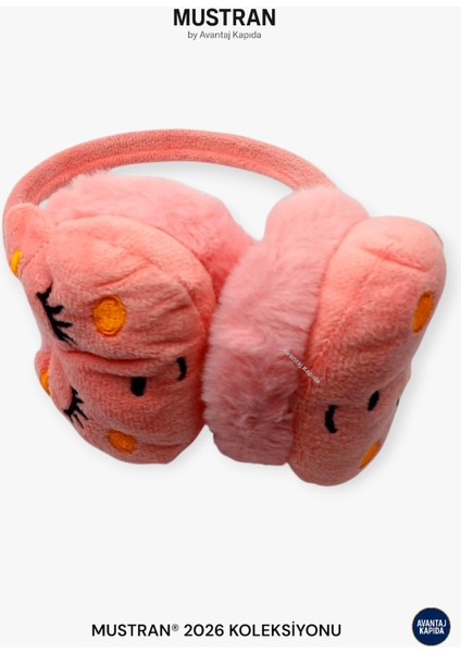 Çocuk Peluş Kulak Koruyucu | 4-12 Yaş Uyumlu Kışlık Yumuşak Kadife Dokulu Sıcak Tutucu Model fırsatları