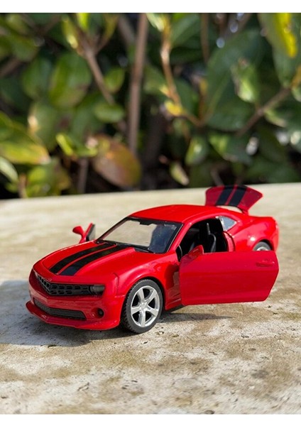 Chevrolet Camaro Kaput Bagaj Kapı Açılır Model Araba Diecast Oyuncak Araba Oyuncak Metal Araba 12CM