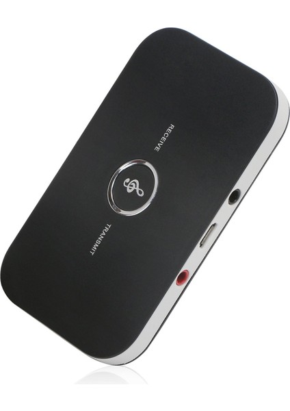 Bluetooth 5.0 2-In-1 Ses Verici ve Alıcı Adaptör – Tv Pc Araç Hoparlör Için Wireless Audio Transmitter Receiver, Aux Destekli Tx Rx Kablosuz Müzik Çevirici | ZR1137