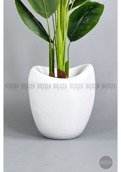 Yapay Muz Ağacı 220 cm Bone Saksı modelleri