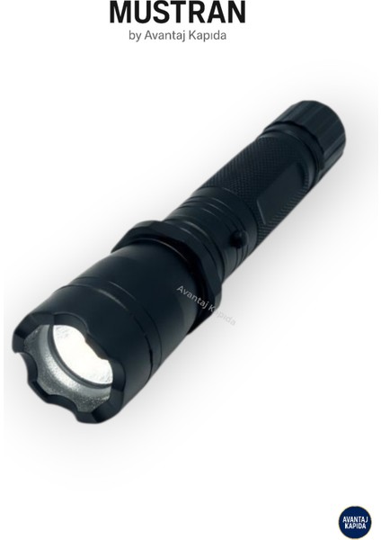 Şok Şarjlı LED El Feneri Kişisel Savunma 4 Modlu Metal Gövde Kılıflı Güvenlik indirimleri