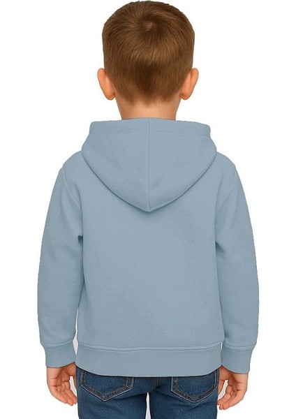 Unisex Roblox Baskılı Çocuk Swaetshirt Baskılı Kapüşonlu 3 Iplik Şardonlu fiyatları