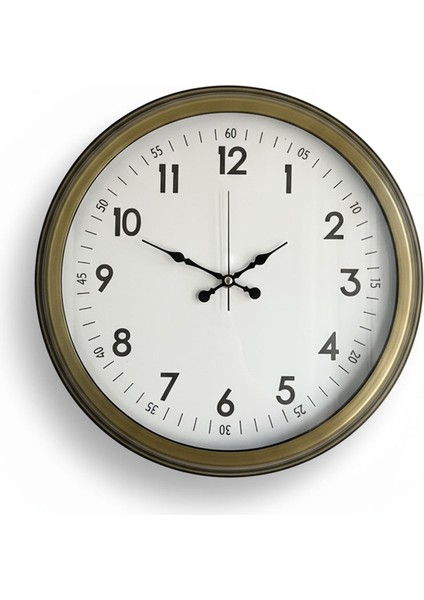 Retro Eskitme Duvar Saati | 40 cm | Butik Saat