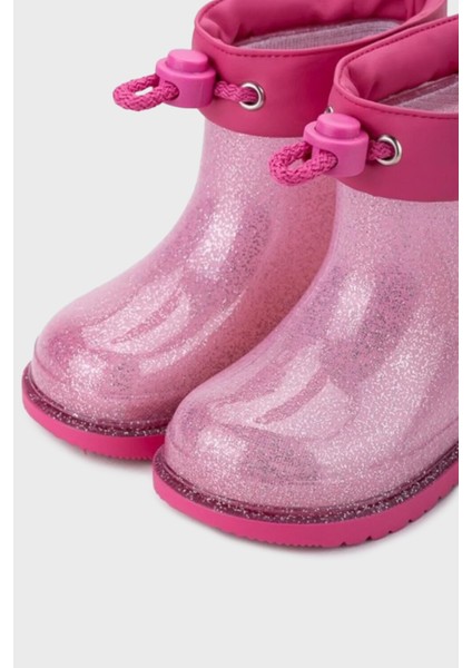 Bimbi Unicornio Bağcık Detaylı Simli Yağmur Çizmesi Kız Çocuk Yağmur Çizmesi W10339 modelleri