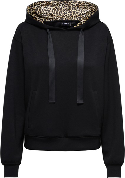 Onlalina Regular Fit Kapüşon Yaka Sweat Bayan Sweat 15364546 fırsatları