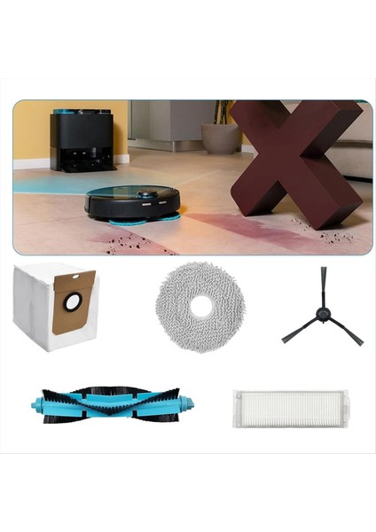 Cecotec Conga Için 11090 Vakum Süpürge Robot Yedek Parça Ana Yan Fırça Hepa Filtre Mop Bez Tuz Torbaları (Yurt Dışından) fiyatları