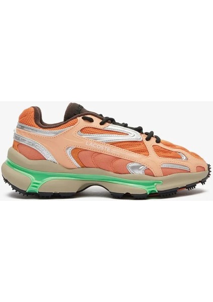 L003 Trainers In Orange Green