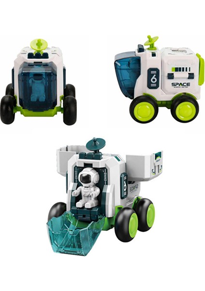 Uzay Seti Astronotlu Uzay Arabası Uzay Roketi Uzay Mekiği 3 Lü Uzay Istasyonu Oyuncak Seti 11 cm fiyatları