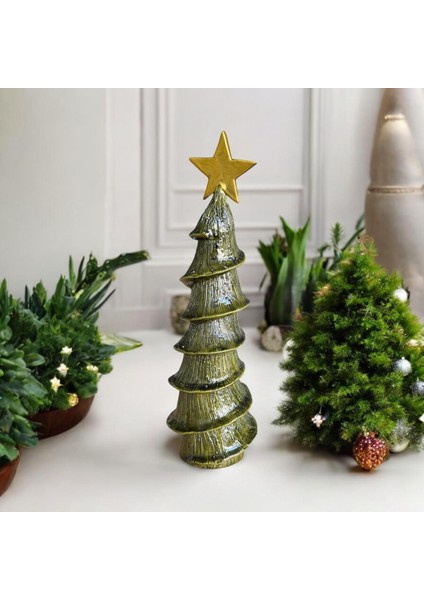 El Yapımı Seramik Ağaç