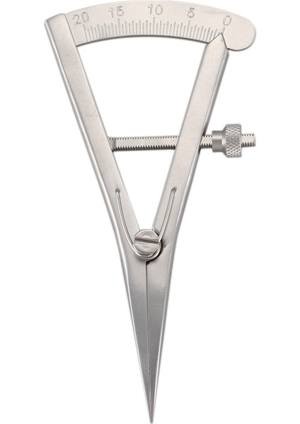 1 Pcs Metal Dental Gauge Caliper Dental Caliper Dirsek Diş Laboratuvarı Ortopedik Aracı Kemik Kaliperleri (Yurt Dışından)