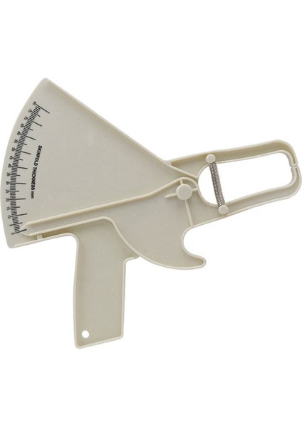 Hassas Kaliper Sebum Kaliper Yağ Klips Sebum Kaliper Yağ Kalınlığı Ölçüm Cetveli Kişisel Yağ Cetvel Beyaz (Yurt Dışından)