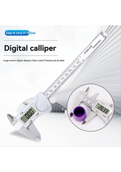 Sertleştirilmiş Paslanmaz Çelik Kaliper Dijital Kaliper Vernier Kaliperler Kaliper Su Geçirmez Kaliper (Yurt Dışından) modelleri
