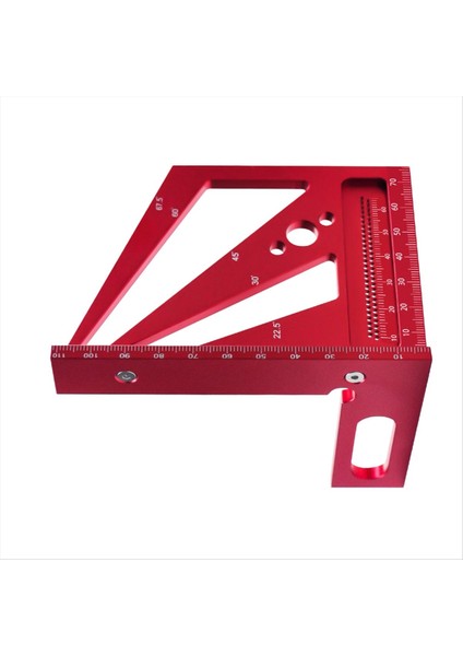 Ahşap Işleme Ölçüm Cetveli 22 5/30/45/60/67 5 Degree Square Cetvel Pregractor Mühendis Carpenter Çizim-Kırmızı Metric Için (Yurt Dışından) fırsatları