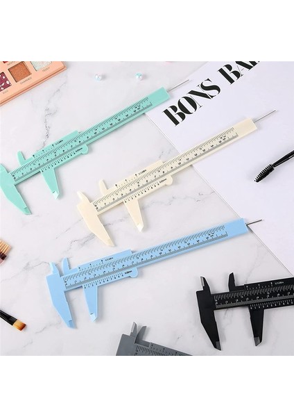 Kaş Ölçüm Cetveli Kaş Haritalama Cetveli Aracı Mini Verier Caliper Öğrenci Ofisi Için Çift Ölçekli Cetvel (Yurt Dışından) indirimleri