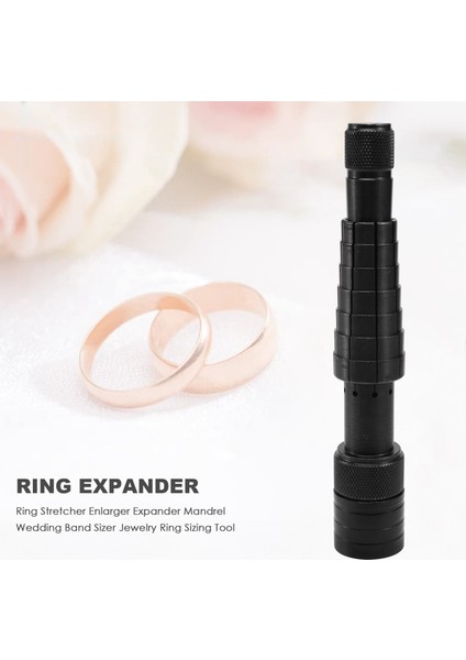 Yüzük Sedye Genişletici Mandrel Aly Bandı Sizer Takı Yüzük Boyutlandırma Aracı (Yurt Dışından) fırsatları