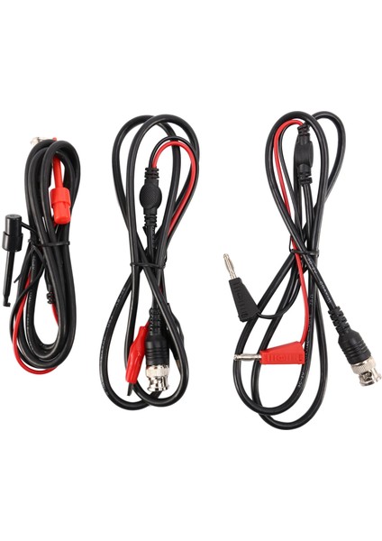 Osiloskop Probları Bnc&#39 Den Timsah Timsah Klipsleri Bnc&#39 Den Mini Kanca Kurşunları Bnc&#39 Ye Çift Istifleme Muz Erkek Fiş Kablosu (Yurt Dışından)