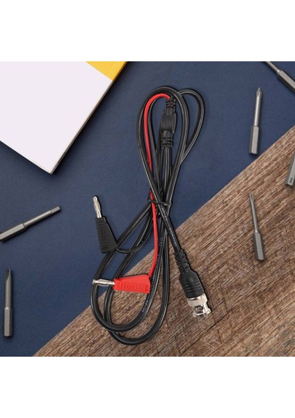 Osiloskop Probları Bnc&#39 Den Timsah Timsah Klipsleri Bnc&#39 Den Mini Kanca Kurşunları Bnc&#39 Ye Çift Istifleme Muz Erkek Fiş Kablosu (Yurt Dışından) fiyatları