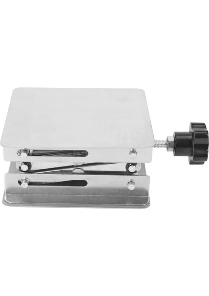 2x Scientific Lab JACK-100 x 100MM Paslanmaz Çelik Laboratuvarı Stand Tablo Rafı Makas Laboratuvarı Lift Kaldırıcı Bilim Deneyi (Yurt Dışından) indirimleri