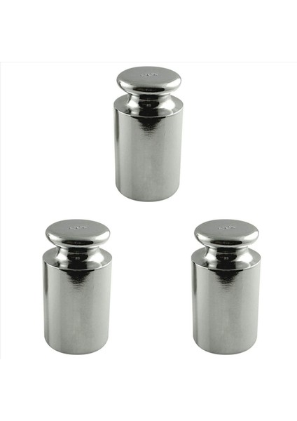 Aws Dijital Ölçeği Karbon Çelik Krom Kaplama 1000G (1kg Wgt) Için 3x Kalibrasyon Ağırlığı (Yurt Dışından)