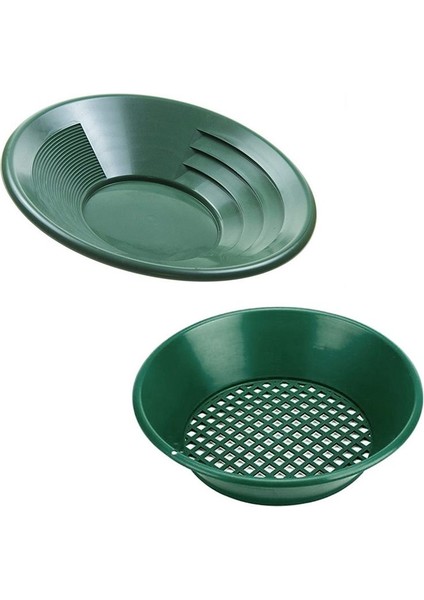 4 Adet Yıkama Altın Kaydırma Makinesi Ekran Madencilik Ekranı Metal Algılama Araçları Elek Altın Tavası Yeşil Plastik Kase (Yurt Dışından) modelleri