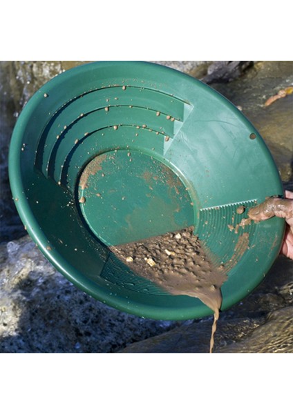 6 Adet Yıkama Altın Kaydırma Makinesi Ekran Madencilik Ekranı Metal Algılama Araçları Elek Altın Tavası Yeşil Plastik Kase (Yurt Dışından) fırsatları