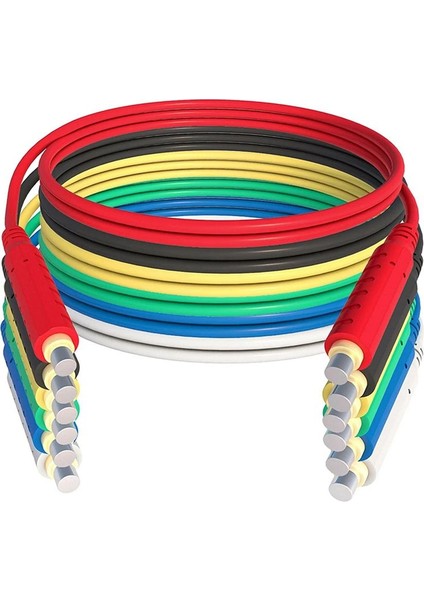 6pcs Manyetik Test Kurşun Silikon Yumuşak Esnek Jumper Test Kabloları 30VAC 5A 3 3ft T10005 Sensörler Anahtarları (Yurt Dışından)