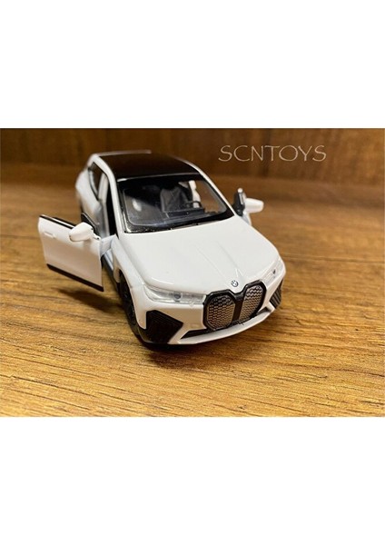 Die Cast Bmw Ix Metal Oyuncak Araba Jip 12 cm Model Araç Bmw Ix XDRIVE50 Kapılar Açılır Çekbırak fiyatları