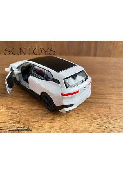 Die Cast Bmw Ix Metal Oyuncak Araba Jip 12 cm Model Araç Bmw Ix XDRIVE50 Kapılar Açılır Çekbırak fırsatları