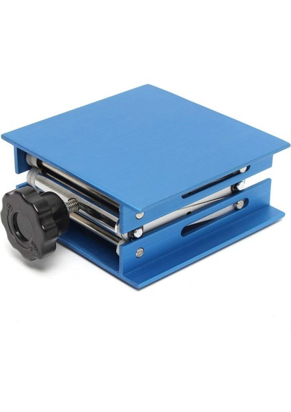 2pcs 4 Inç Alüminyum Alaşım Laboratuvar Jak Makas Asansör Platformu / Katlanabilir Kaldırma Masası Pedi Lik Kontrolü (Yurt Dışından) modelleri