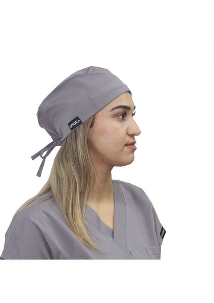 Unisex,antrasit Doktor Hemşire Cerrahi Bonesi