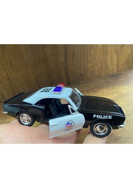 Polis Çek Bırak Lisanslı Model Araba Oyuncak Araba 1967 Camaro Oyuncak Polis Arabası Camaro fiyatları