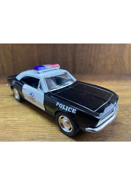 Polis Çek Bırak Lisanslı Model Araba Oyuncak Araba 1967 Camaro Oyuncak Polis Arabası Camaro fırsatları