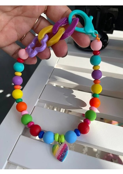 Gökkuşağı Sevimli Köpek Kolyesi / Tasması modelleri