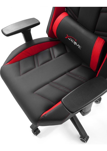 Fırtına Profesyonel Oyun | Oyuncu Koltuğu Kırmızı/Siyah