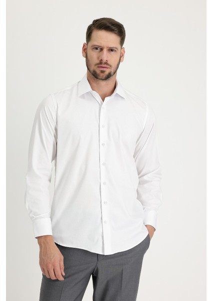 Uzun Kol Klasik Leke Tutmaz Pamuk Gömlek indirimleri