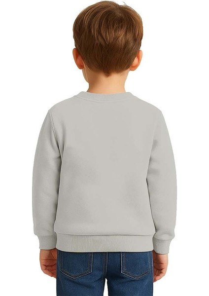 Unisex Düz Baskısız Çocuk Sweatshirt 3 Iplik Şardonlu Kumaş fiyatları