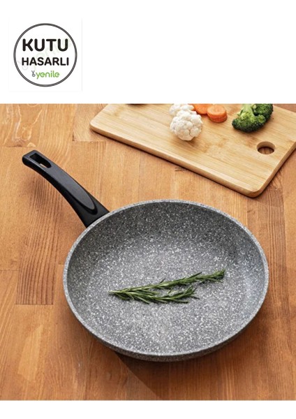 Sahra 26 cm Granit Tava - Vizon Renk modelleri