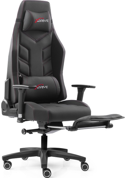 Fırtına Masajlı Ayak Uzatmalı Profesyonel Oyuncu Koltuğu Siyah modelleri