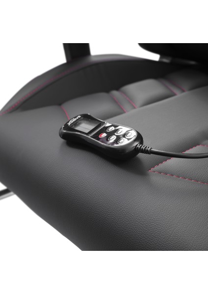 Fırtına Masajlı Ayak Uzatmalı Profesyonel Oyuncu Koltuğu Siyah