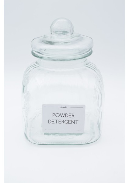 Pembe Dekoratif Vakum Kapaklı 3500ML Toz Deterjan Kavanozu fiyatları