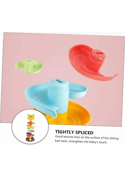 Oyuncak Gökkuşağı Kule Oyunu 0-3 Yaş Yenidoğan Eğitici Öğretici Gelişim Oyuncakları Bebekler Için indirimleri