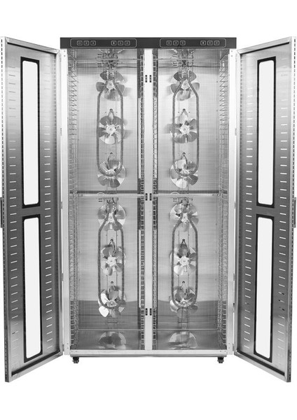 SS-108H Paslanmaz Büyük Hacimli Gıda Kurutma Makinesi 108 Tepsi ATALARSS-108H indirimleri