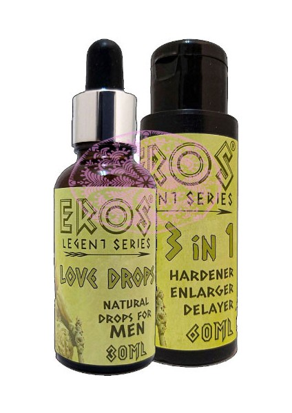 Legent Erkeklere 3 Özellikli Boosttimeenlarge Kremi 60ML + Soğuk Erkeklere Içecek 30 ml