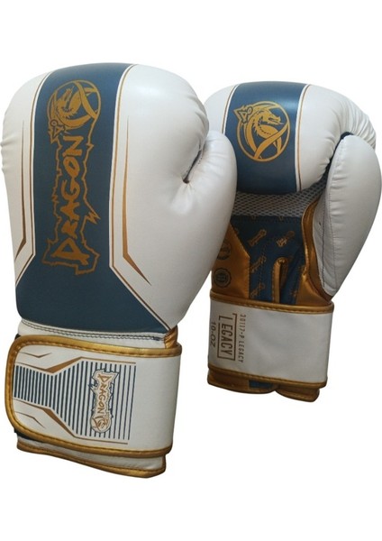 Legacy Kick Boks Eldiveni Boks Eldiveni Muaythai Müsabaka Antreman Eldiveni 3'li Set Beyaz Altın fiyatları