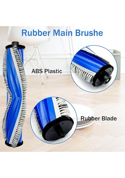 Ecovacs Için 14 Pcs Deebot X5 Pro / X5 Pro Omni Vakum Süpürge Yedek Parçalar Paspas Bezi Hepa Filtre Ana Yan Fırça (Yurt Dışından) fırsatları