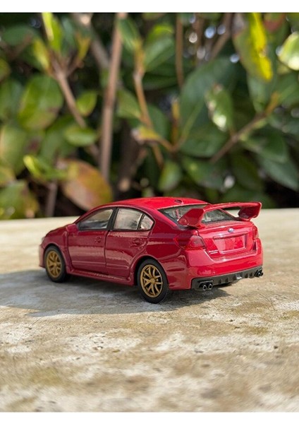 Subaru Impreza Koleksiyon Metal Araba 12CM Lüks Araba Kırmızı Oyuncak Araba Model Araba indirimleri