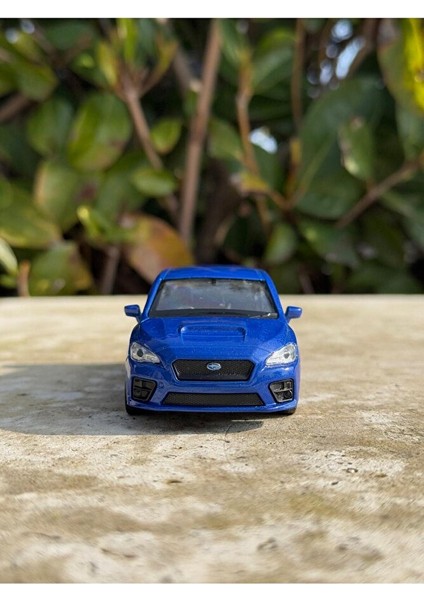 Subaru Impreza Koleksiyon Metal Araba 12CM Lüks Araba Lacivert Oyuncak Araba Model Araba indirimleri